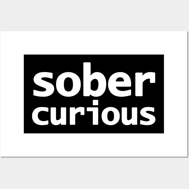 Sober Curious Wall Art by ellenhenryart